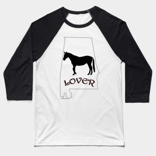 Alabama Horse Lover Gifts Baseball T-Shirt